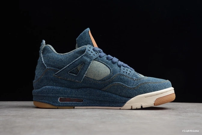 Levi's Denim Nike AO2571-401 Jordan x 4 Air 0713